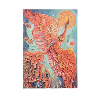 Anteckningsbok Paperblanks Midi linjerad - Firebird