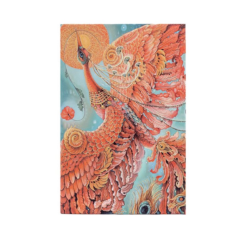 Anteckningsbok Paperblanks Midi linjerad - Firebird, Övrigt