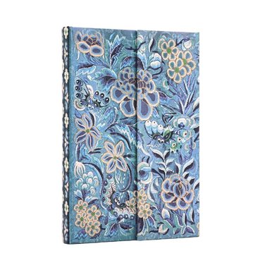 Anteckningsbok Paperblanks Mini linjerad wrap - Blue Willow 1