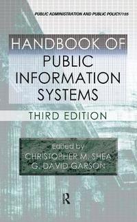 bokomslag Handbook of Public Information Systems