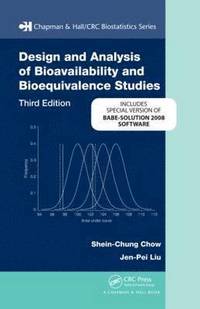 bokomslag Design and Analysis of Bioavailability and Bioequivalence Studies: Babe-Solution Bundle Version