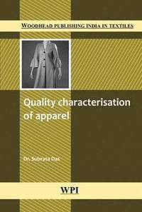 bokomslag Quality Characterisation of Apparel