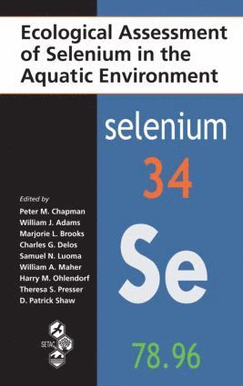 bokomslag Ecological Assessment of Selenium in the Aquatic Environment