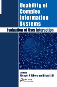 bokomslag Usability of Complex Information Systems