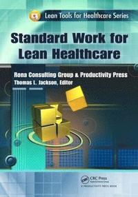 bokomslag Standard Work for Lean Healthcare