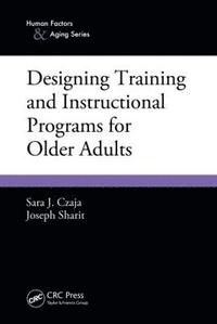 bokomslag Designing Training and Instructional Programs for Older Adults