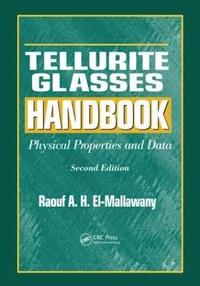 bokomslag Tellurite Glasses Handbook