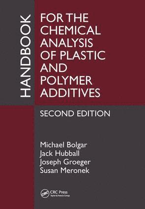 bokomslag Handbook for the Chemical Analysis of Plastic and Polymer Additives