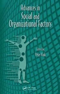 bokomslag Advances in Social and Organizational Factors