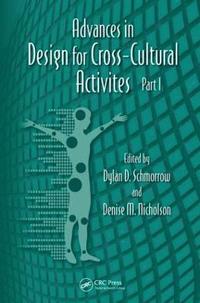 bokomslag Advances in Design for Cross-Cultural Activities Part I