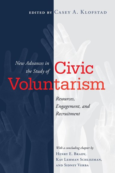 bokomslag New Advances in the Study of Civic Voluntarism