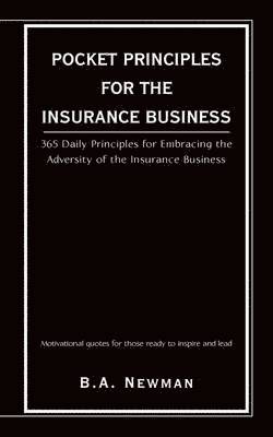 bokomslag Pocket Principles for the Insurance Business