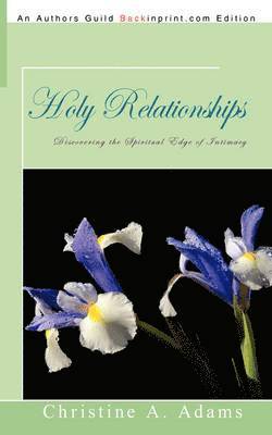 Christine A Adams, Christine A. Adams - Holy Relationships, Häftad