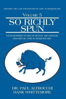 Paul Altrocchi, Hank Whittemore, Dr. Paul Altrocchi - So Richly Spun, Häftad