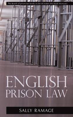 bokomslag English Prison Law