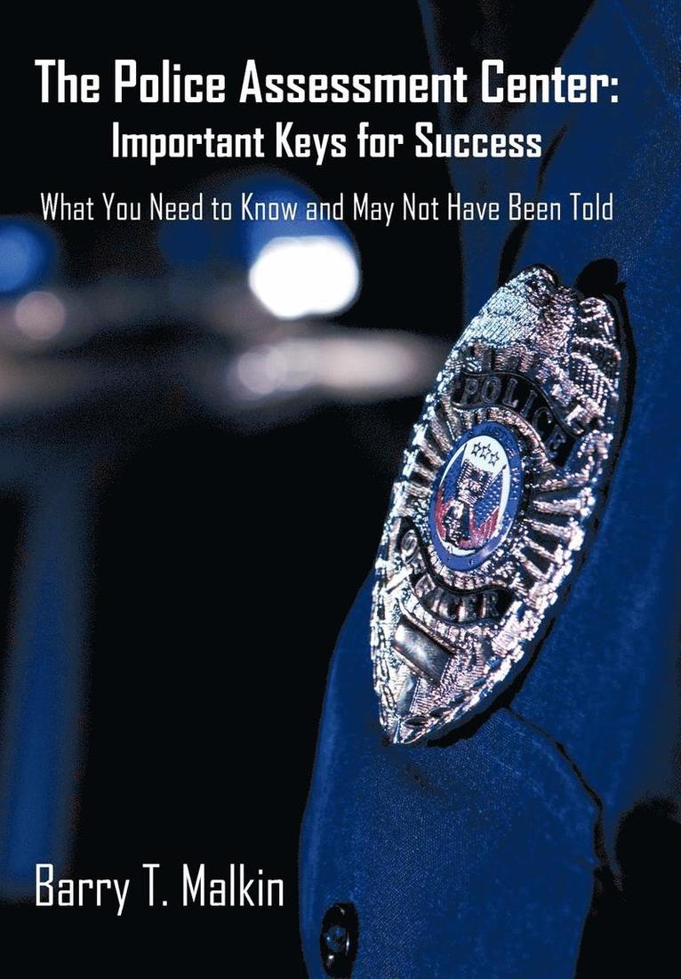 Barry T Malkin, Barry T. Malkin - Police Assessment Center, Inbunden