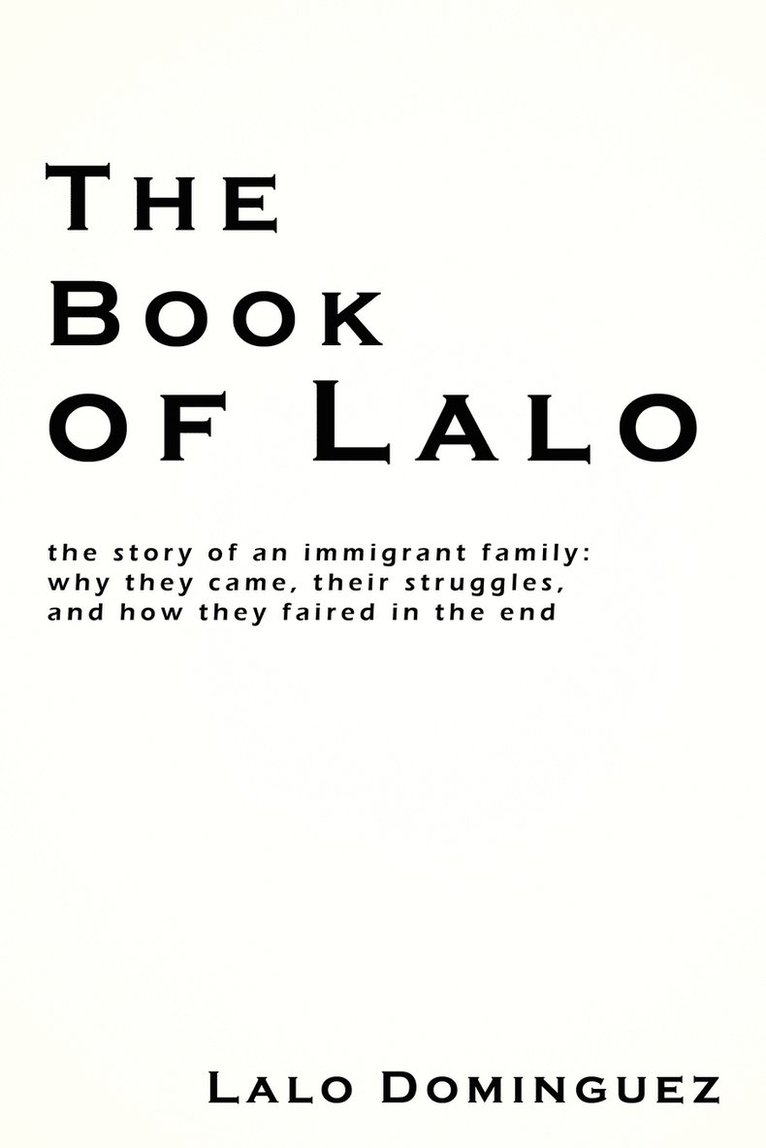 The Book of Lalo 1