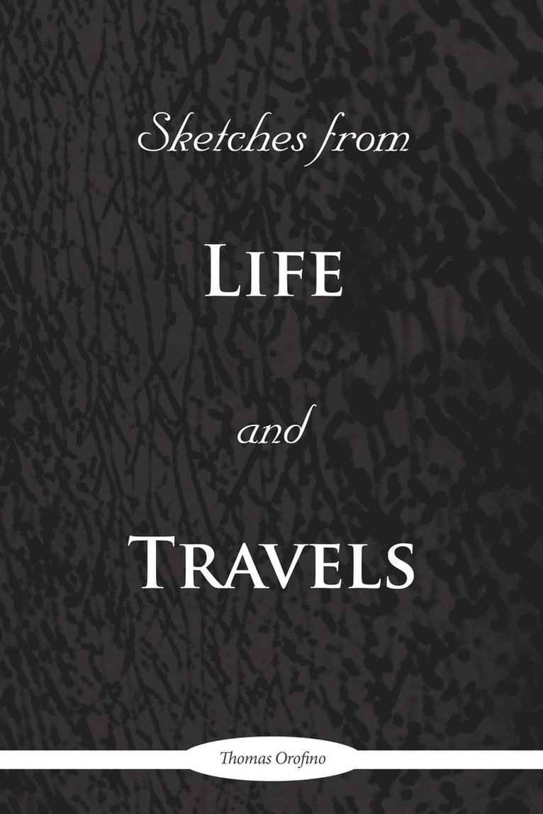 Sketches from Life and Travels 1