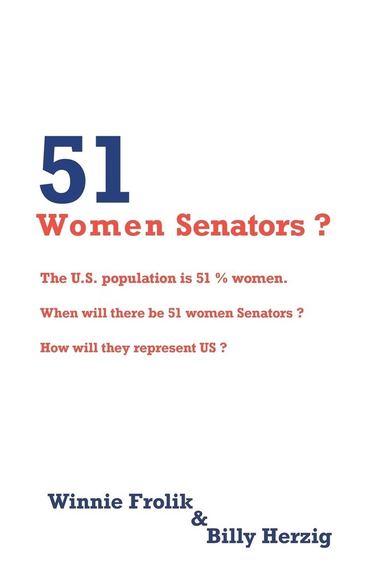 51 Women Senators? 1