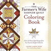 bokomslag The Farmer's Wife Sampler Quilt Coloring Book