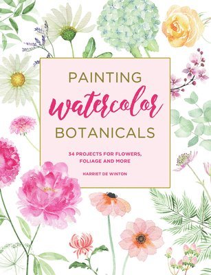bokomslag Painting Watercolor Botanicals