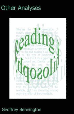 Geoffrey Bennington - Other Analyses: Reading Philosophy, Häftad