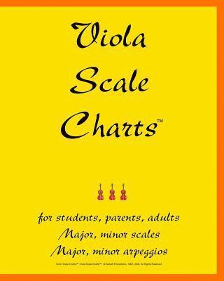 Viola Scale Charts: For Students, Parents, Adults 1