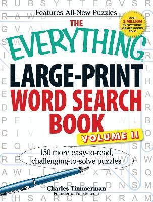 bokomslag The Everything Large-Print Word Search Book, Volume II