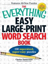 bokomslag The Everything Easy Large-Print Word Search Book