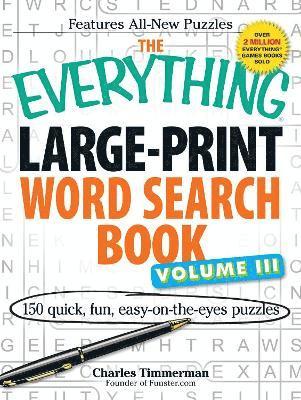 bokomslag The Everything Large-Print Word Search Book Volume III