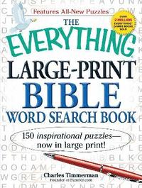 bokomslag The Everything Large-Print Bible Word Search Book