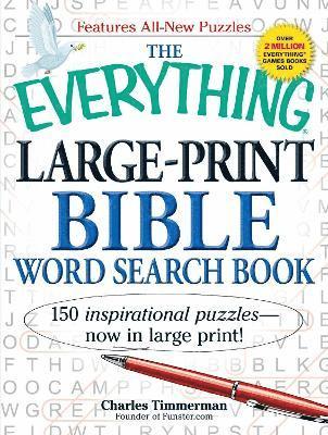 The Everything Large-Print Bible Word Search Book 1