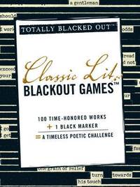 bokomslag Classic Lit Blackout Games