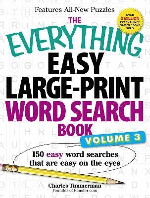 Charles Timmerman - Everything Easy Large-Print Word Search Book, Volume III, Häftad