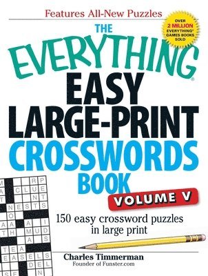 Charles Timmerman - Everything Easy Large-Print Crosswords Book, Volume V, Häftad