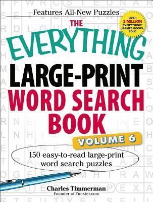 Charles Timmerman - Everything Large-Print Word Search Book, Volume VI, Häftad