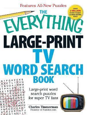 Everything Large-Print TV Word Search Book 1