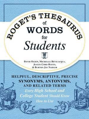 Roget's Thesaurus of Words for Students 1
