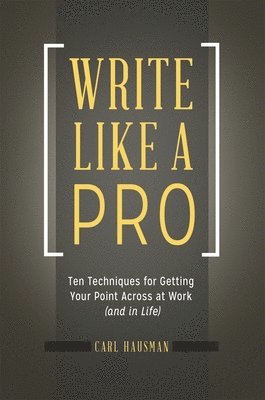 Write Like a Pro 1
