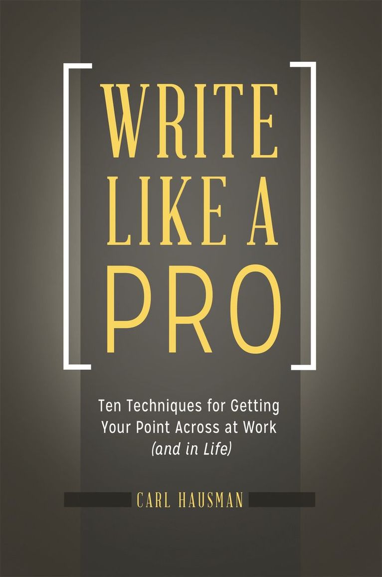 Write Like a Pro 1