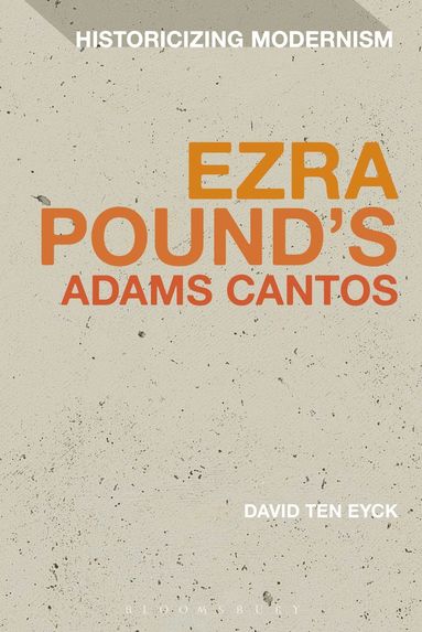 bokomslag Ezra Pound's Adams Cantos