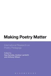 bokomslag Making Poetry Matter