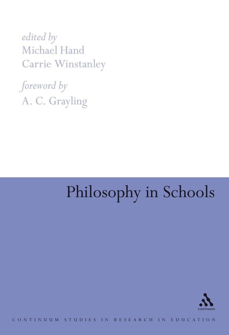 Philosophy in Schools