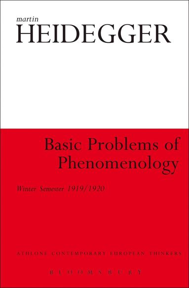 bokomslag Basic Problems of Phenomenology