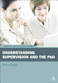 Moira Peelo - Peelo, M: Understanding Supervision and the PhD, Inbunden