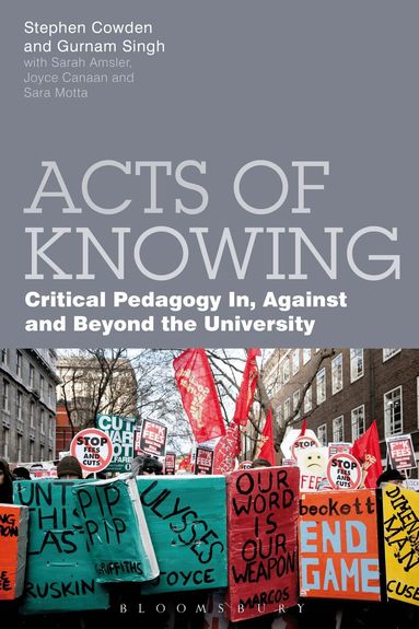 Stephen Cowden, Gurnam Singh - Acts of Knowing, Häftad