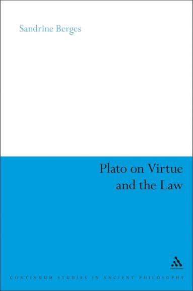 bokomslag Plato on Virtue and the Law