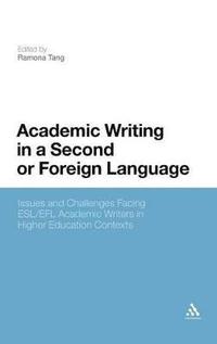 bokomslag Academic Writing in a Second or Foreign Language