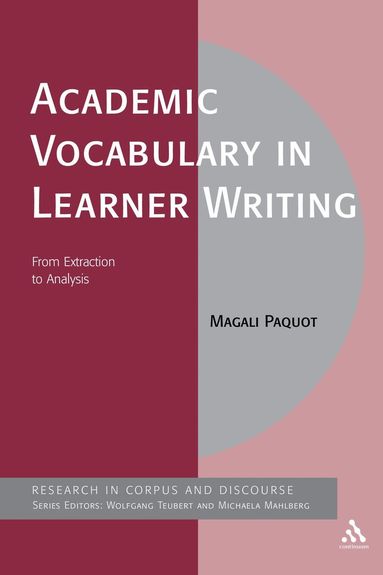 bokomslag Academic Vocabulary in Learner Writing