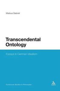 bokomslag Transcendental Ontology